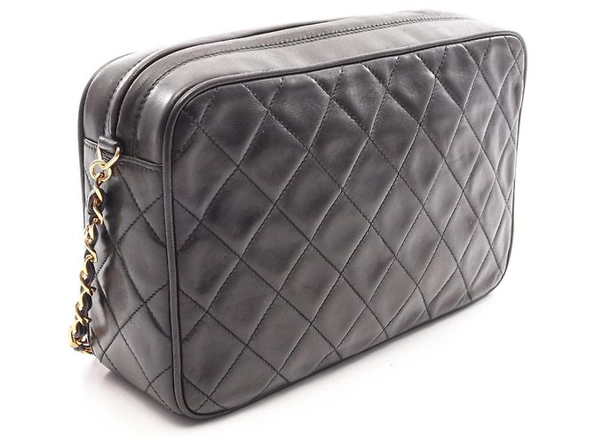 Borsa a tracolla Chanel Matelassé Nero - vista 2