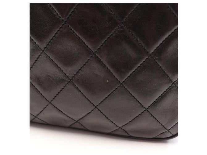 Borsa a tracolla Chanel Matelassé Nero - vista 7