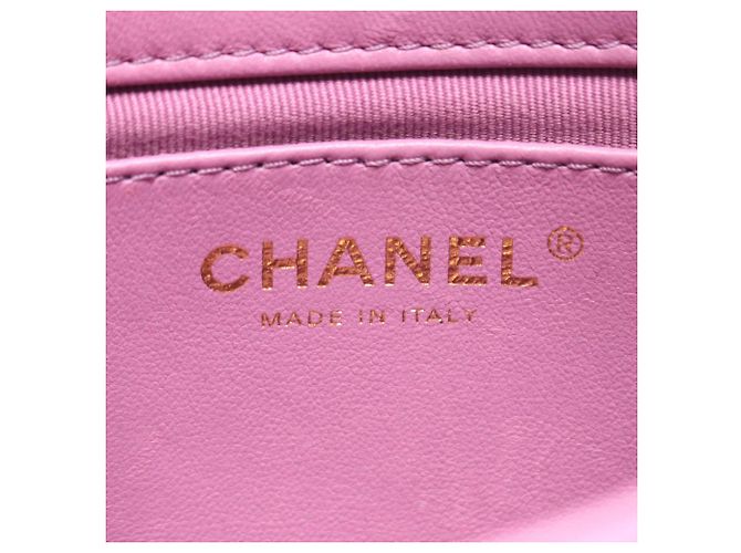 Chanel Matelassé Klappentasche Lila - Ansicht 4
