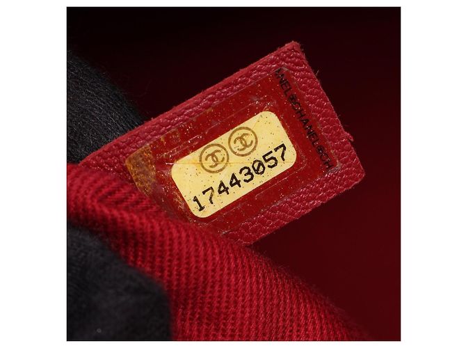 Borsa Bowling Chanel Matelassé Rosso - vista 5