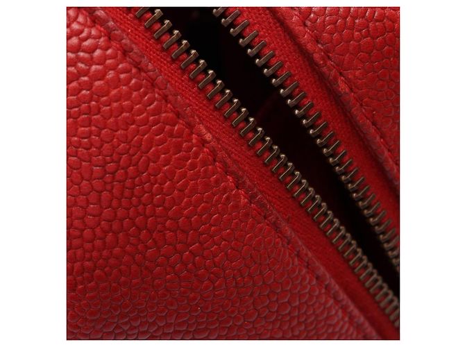 Borsa Bowling Chanel Matelassé Rosso - vista 6