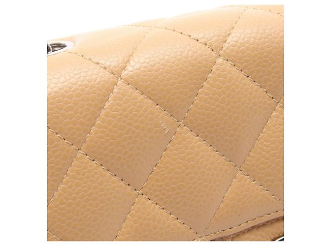 Borsa a tracolla/Borsa a mano Chanel Mini Matelassé Beige - vista 11