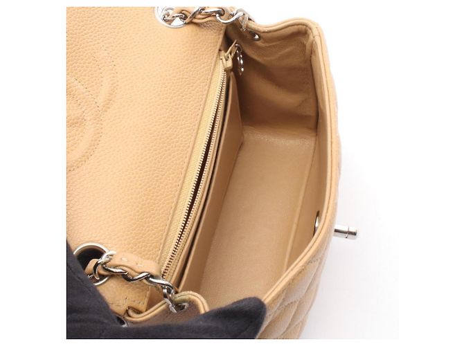 Borsa a tracolla/Borsa a mano Chanel Mini Matelassé Beige - vista 3