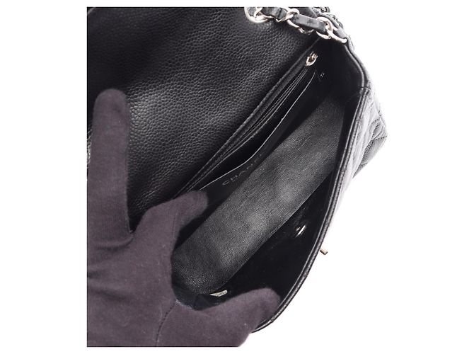 Borsa a tracolla Chanel Mini Matelasse 20 Nero - vista 3