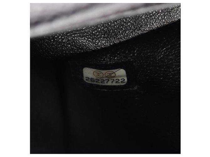 Borsa a tracolla Chanel Mini Matelasse 20 Nero - vista 5