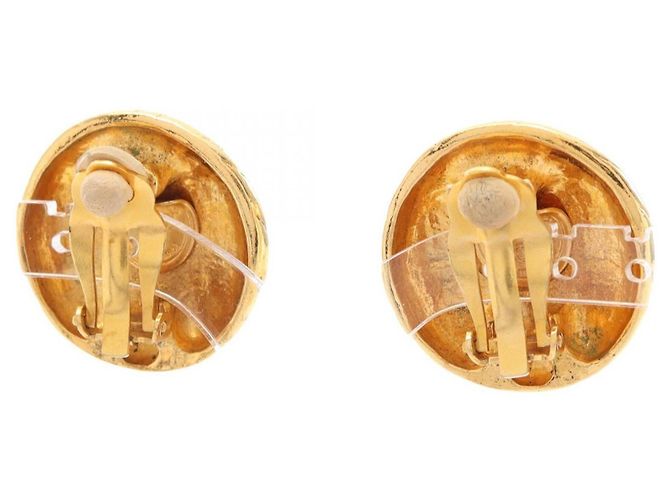 Orecchini a clip placcati oro Chanel D'oro - vista 2