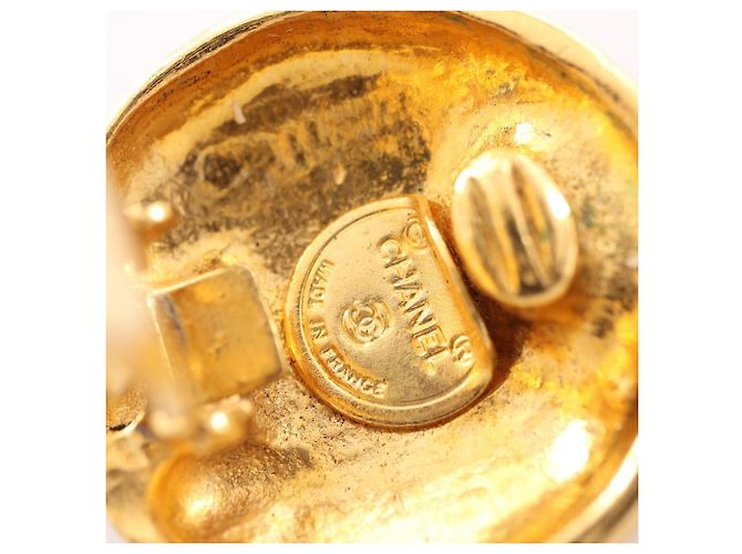 Orecchini a clip placcati oro Chanel D'oro - vista 3