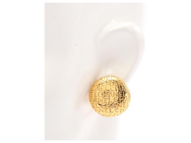 Orecchini a clip placcati oro Chanel D'oro - vista 4