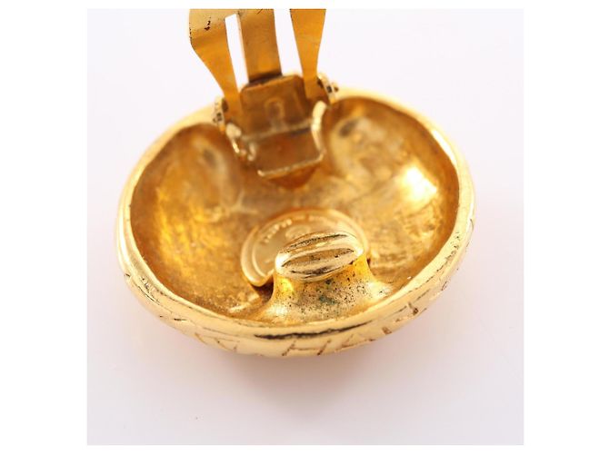 Orecchini a clip placcati oro Chanel D'oro - vista 6