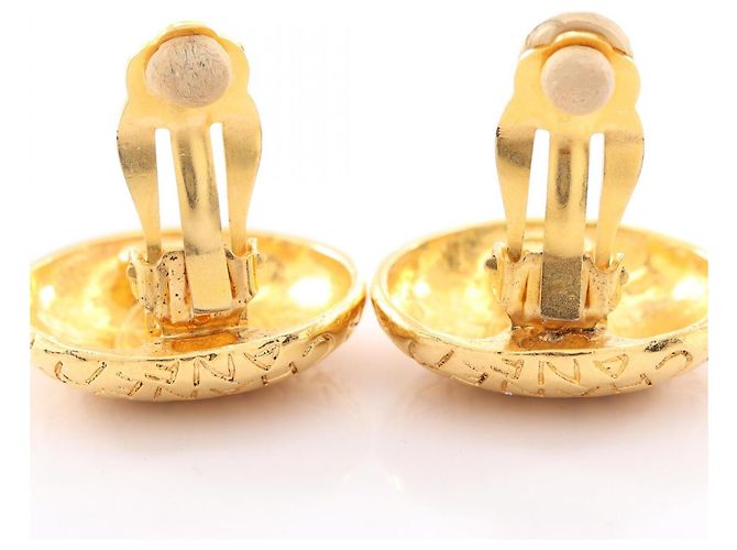 Orecchini a clip placcati oro Chanel D'oro - vista 7