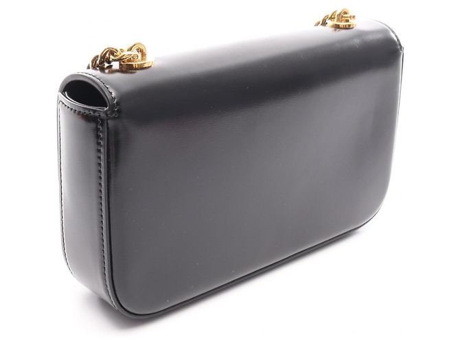 Céline Celine Claude Triomphe Schultertasche Schwarz - Ansicht 2