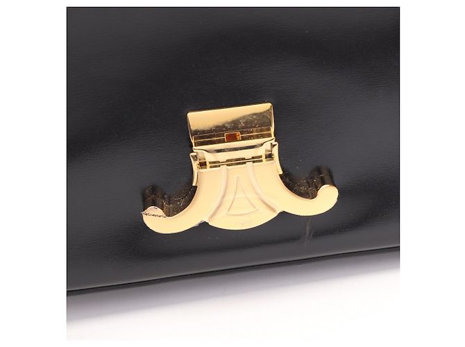Céline Celine Claude Triomphe Schultertasche Schwarz - Ansicht 6