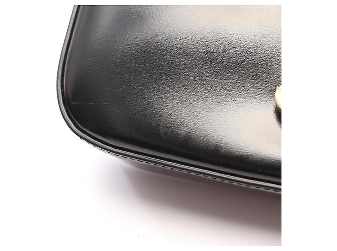 Céline Celine Claude Triomphe Schultertasche Schwarz - Ansicht 8
