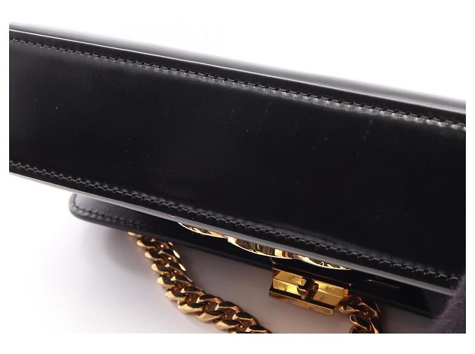Céline Celine Claude Triomphe Schultertasche Schwarz - Ansicht 9