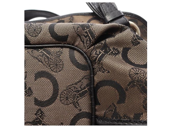Céline Sac à main Celine Bittersweet C Sulky Large Marron Noir - vue 7