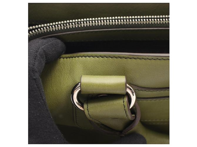 Céline Bolso Celine Boogie Bag Verde - vista 13