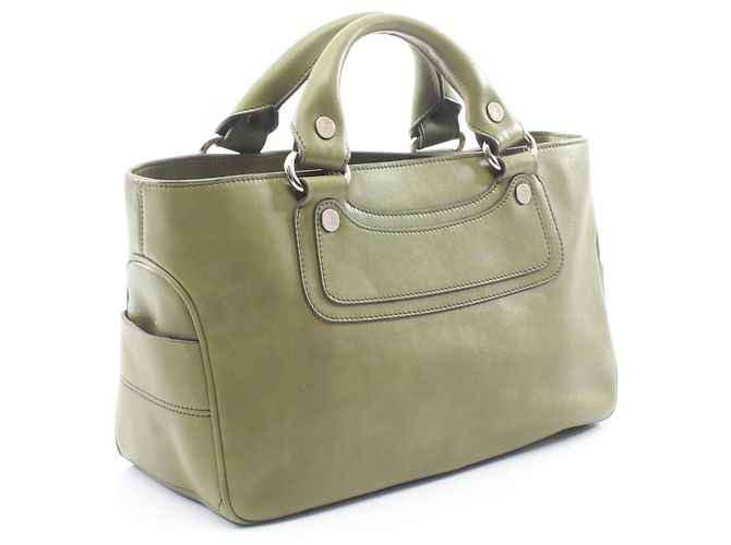 Céline Bolso Celine Boogie Bag Verde - vista 2
