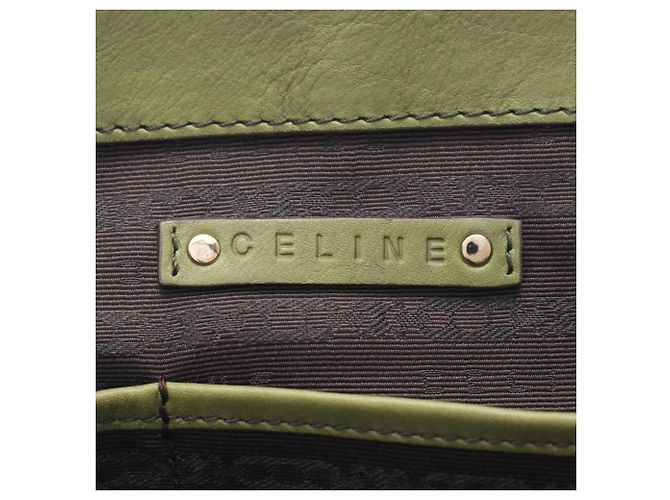 Céline Bolso Celine Boogie Bag Verde - vista 4