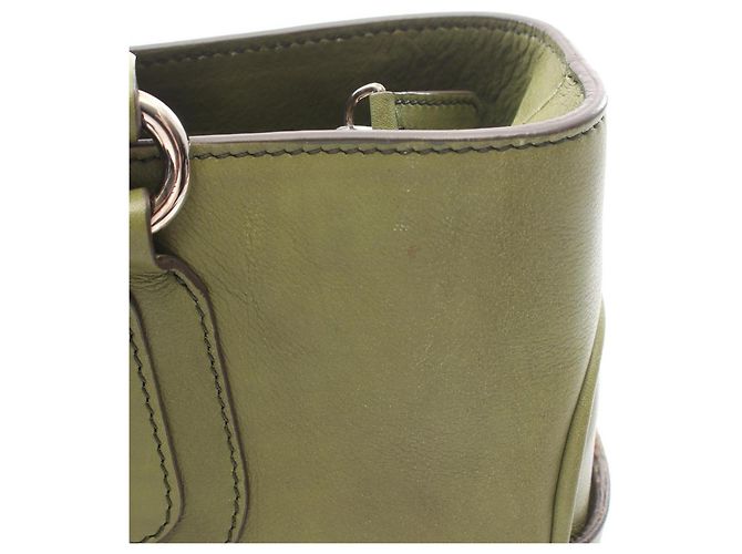 Céline Bolso Celine Boogie Bag Verde - vista 6