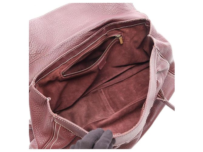 Céline Borsa Celine Large Chouxquette Bordò - vista 3
