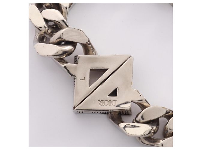 Bracciale con charm argentato Christian Dior Argento - vista 3