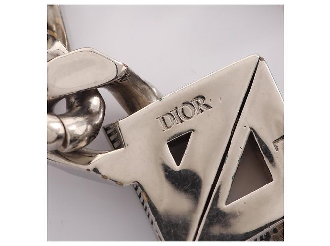 Bracciale con charm argentato Christian Dior Argento - vista 5
