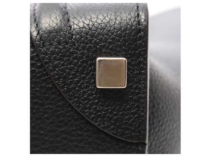 Céline Borsa a mano Celine Luggage Micro Shopper Nero - vista 10