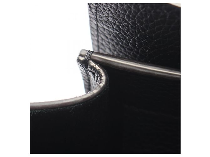 Céline Borsa a mano Celine Luggage Micro Shopper Nero - vista 5
