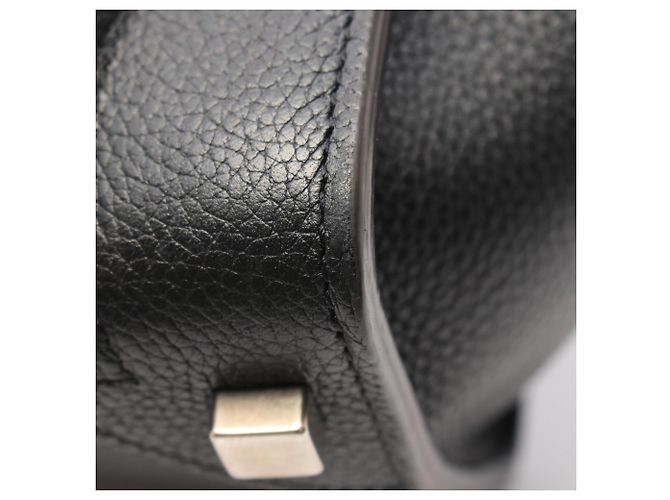 Céline Borsa a mano Celine Luggage Micro Shopper Nero - vista 9