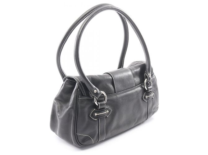 Borsa a mano Christian Dior in pelle nera Nero - vista 2