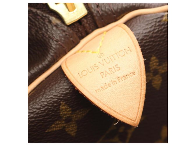 Borsa a mano Louis Vuitton Keepall 45 Monogram Boston Bag Marrone - vista 4