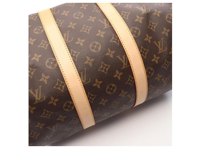 Borsa a mano Louis Vuitton Keepall 45 Monogram Boston Bag Marrone - vista 6
