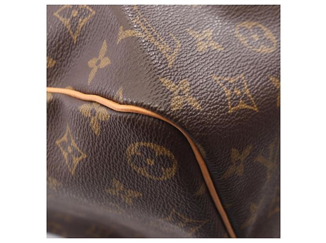 Borsa a mano Louis Vuitton Keepall 45 Monogram Boston Bag Marrone - vista 7