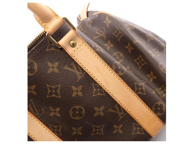 Borsa a mano Louis Vuitton Keepall 45 Monogram Boston Bag Marrone - vista 9