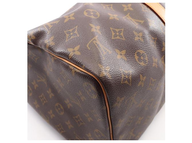 Borsa Boston Louis Vuitton Keepall 45 Monogram Marrone Monogramma - vista 9