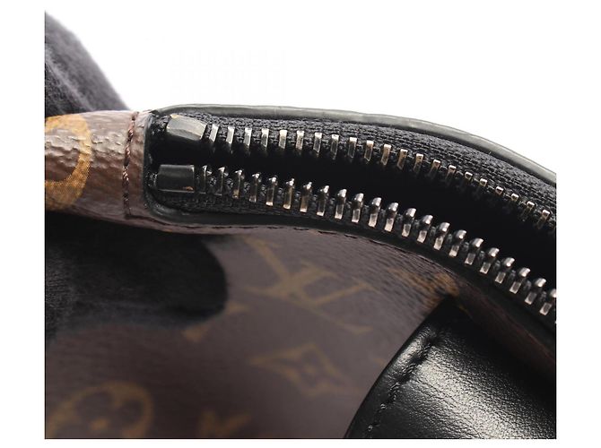 Louis Vuitton Christopher Bumbag Monogram Macassar Marrone Nero - vista 10