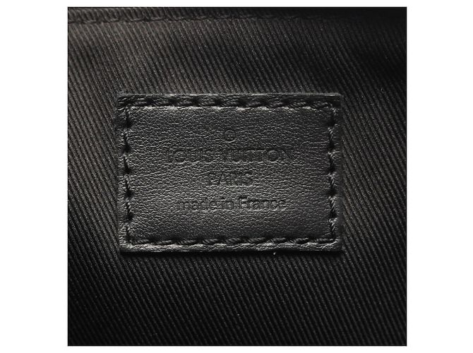 Louis Vuitton Christopher Bumbag Monogram Macassar Marrone Nero - vista 4