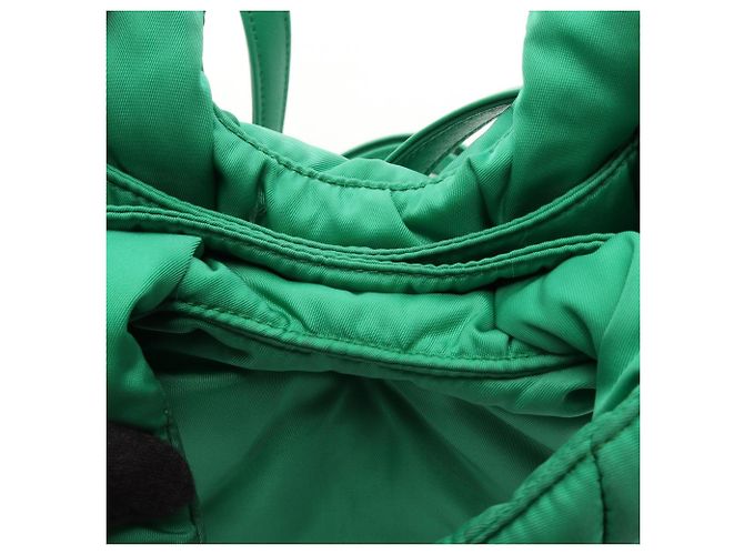 Bolsa Prada acolchoada 2-Way Verde - vista 10