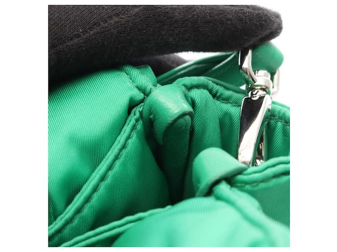 Bolsa Prada acolchoada 2-Way Verde - vista 11