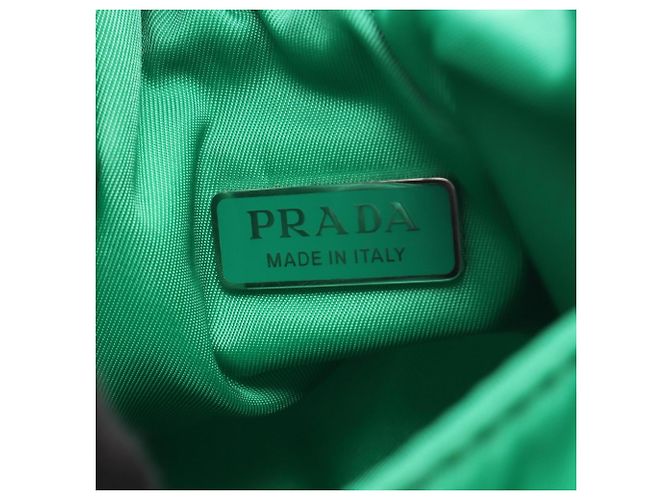 Bolsa Prada acolchoada 2-Way Verde - vista 4