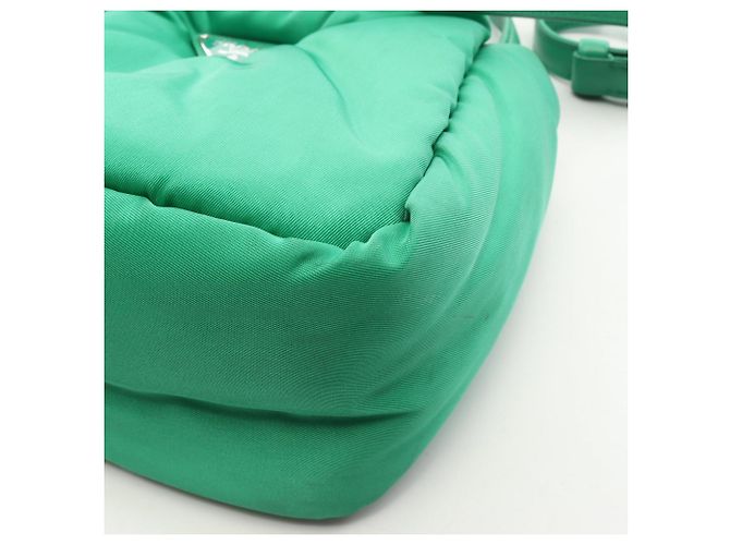 Bolsa Prada acolchoada 2-Way Verde - vista 8