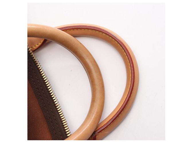Louis Vuitton Keepall Bandoulière 55 Monogram Boston Bag Marrone Monogramma - vista 9