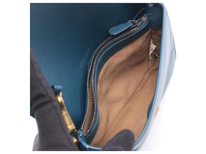 Borsa a tracolla Bottega Veneta Intrecciato Verde - vista 3