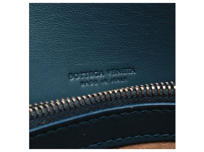 Borsa a tracolla Bottega Veneta Intrecciato Verde - vista 4