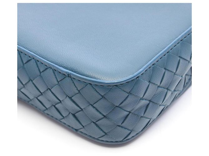 Borsa a tracolla Bottega Veneta Intrecciato Verde - vista 6