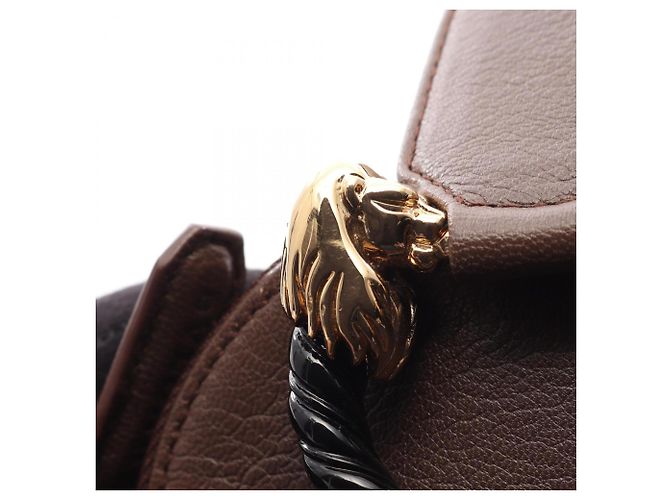 Bulgari Borsa 2-Way Bvlgari BVLGARI Leoni Marrone - vista 8