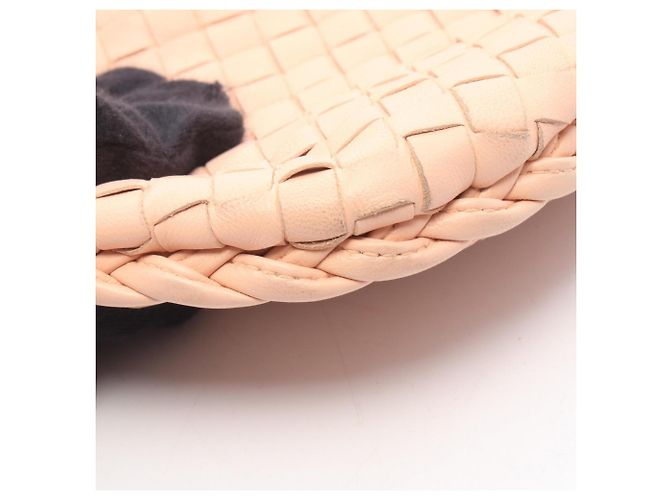Borsa a tracolla Bottega Veneta Pink Intrecciato Rosa - vista 7