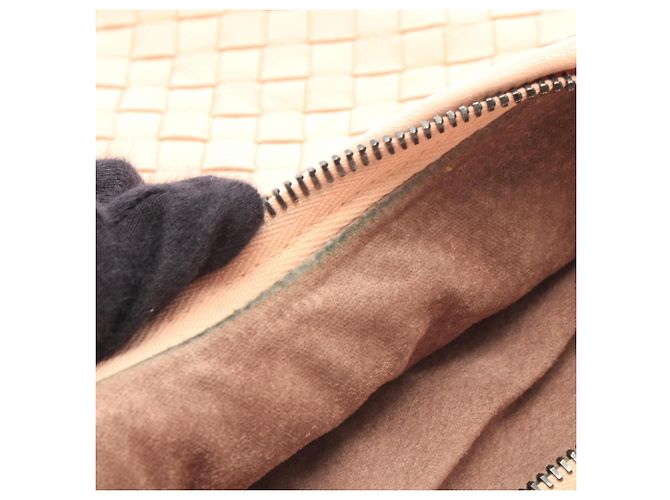 Borsa a tracolla Bottega Veneta Pink Intrecciato Rosa - vista 8