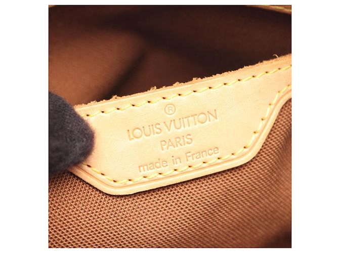 Sac à épaule Louis Vuitton Cabas Piano Monogram Marron - vue 4