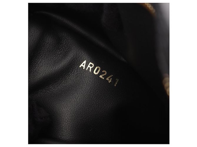 Borsa Louis Vuitton Capucines PM Noir Crème Nero Rosa Crudo - vista 5